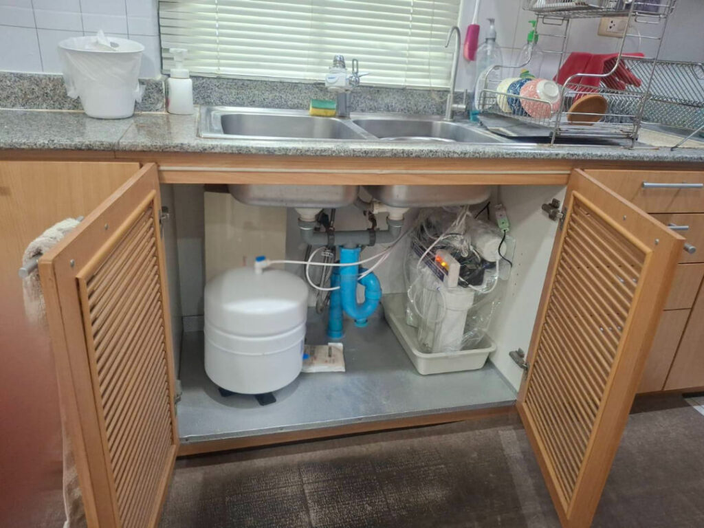 U & I Mansion在住のN様宅でのCKMA浄水器設置後の写真