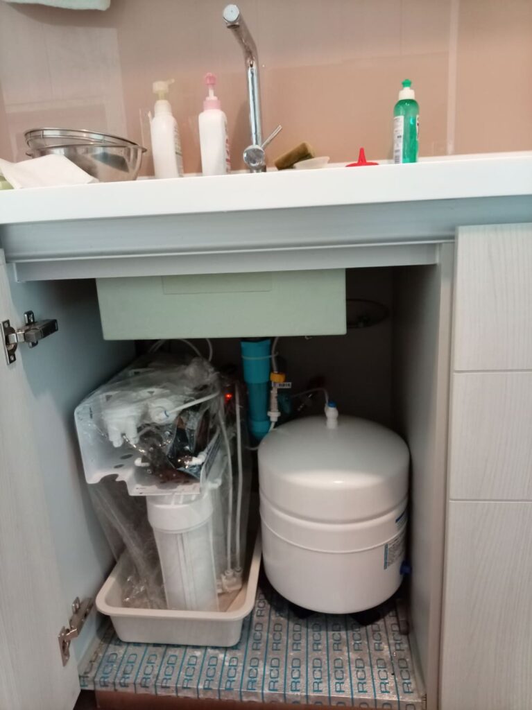 Lumpini 24在住のA様宅でのCKMA浄水器設置後の写真