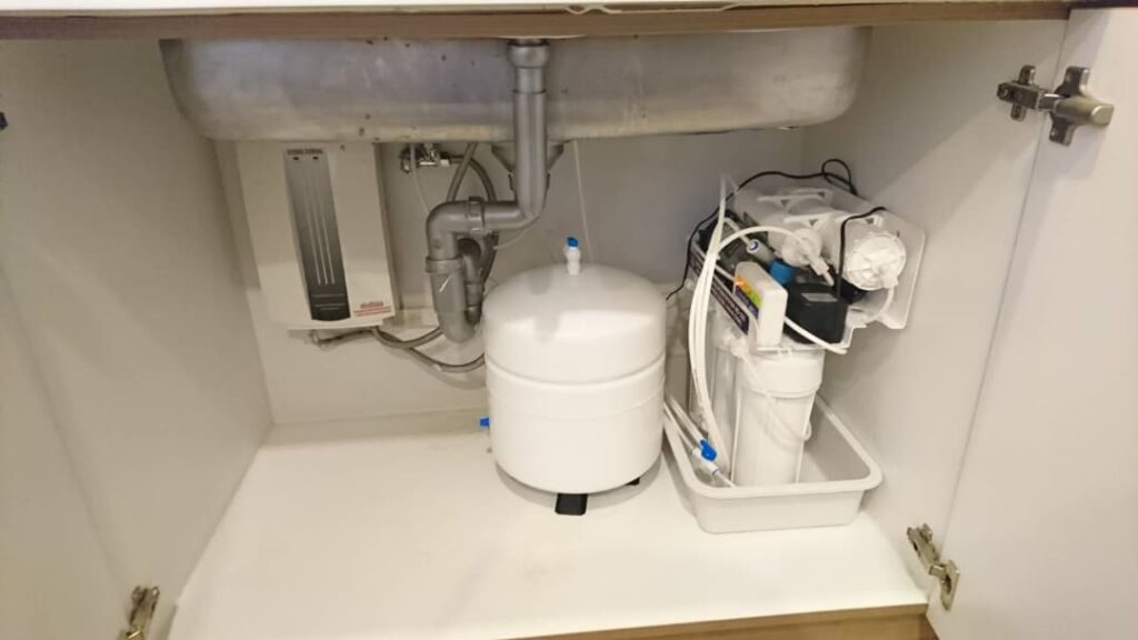 THONGLOR 11 RESIDENCE在住のH様宅でのCKMA浄水器設置後の写真