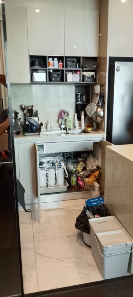 LAVIQ 57在住のS様宅でのCKMA浄水器設置後の写真