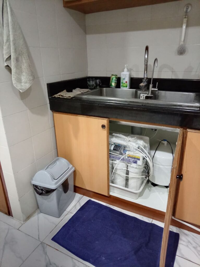 NIDA THONGLOR在住のY様宅でのCKMA浄水器設置後の写真